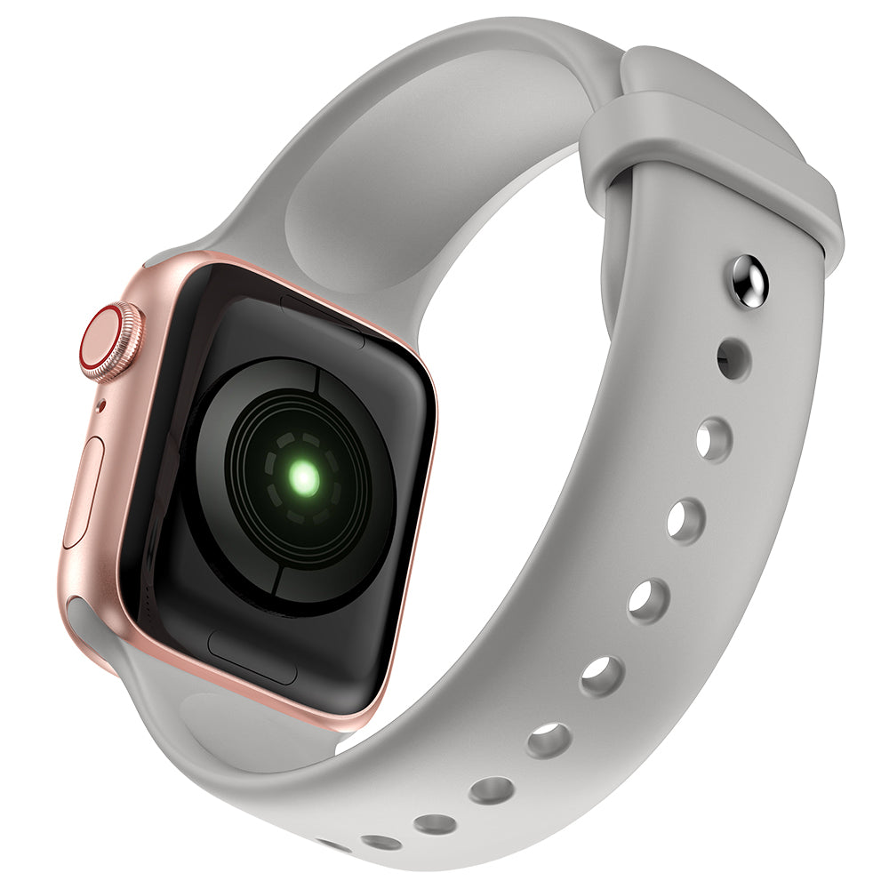 Plain Silicone Watch Band Strap Replacement for Apple Watch Series 9 8 7 41mm 6 SE (2023) SE(2022) SE 5 4 40mm 3 2 1 38mm Plain Silicone Watch Band Strap Replacement for Apple Watch Series 9 8 7 41mm 6 SE (2023) SE(2022) SE 5 4 40mm 3 2 1 38mm